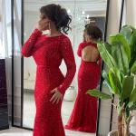 بدلة سهرة مشكوكة كاملة